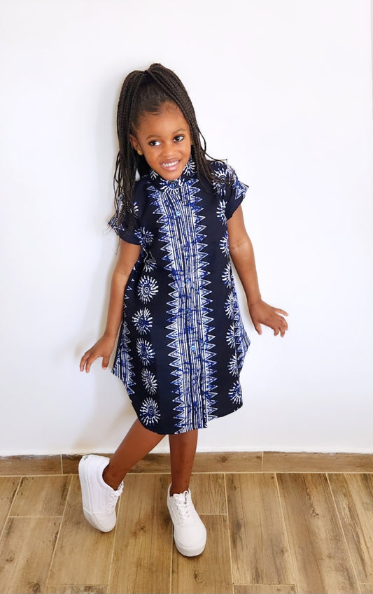 Winnie Girls Shirt Dress